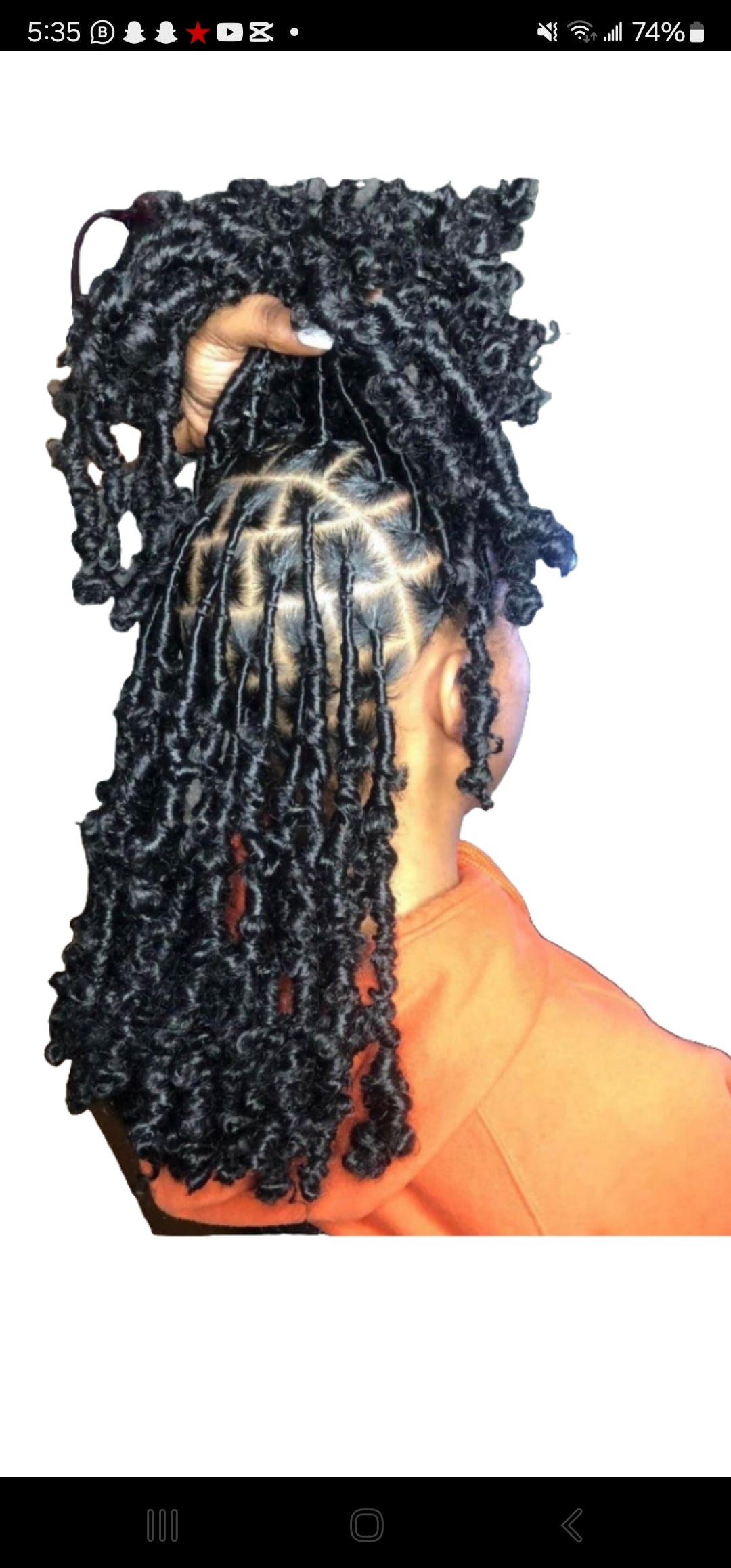 (C9) BUTTERFLY LOCS |exactly like the picture| (HAIR NOT INCLUDED)