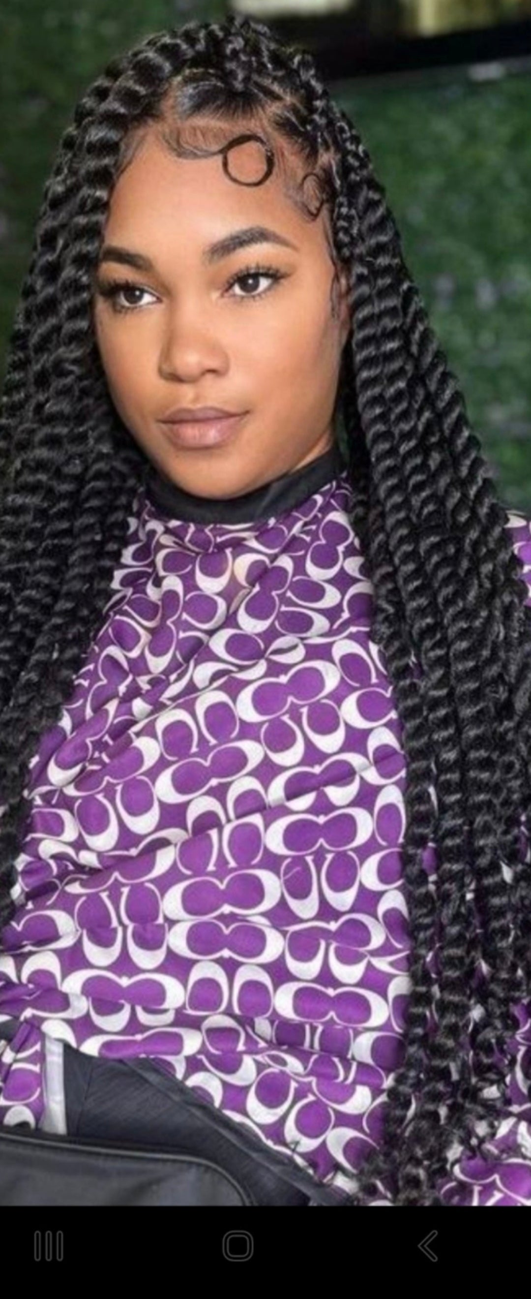 (A+) PASSION TWIST, LARGE SIZE, HAIR NOT INCLUDED. MID-BACK TO WAIST LENGTH