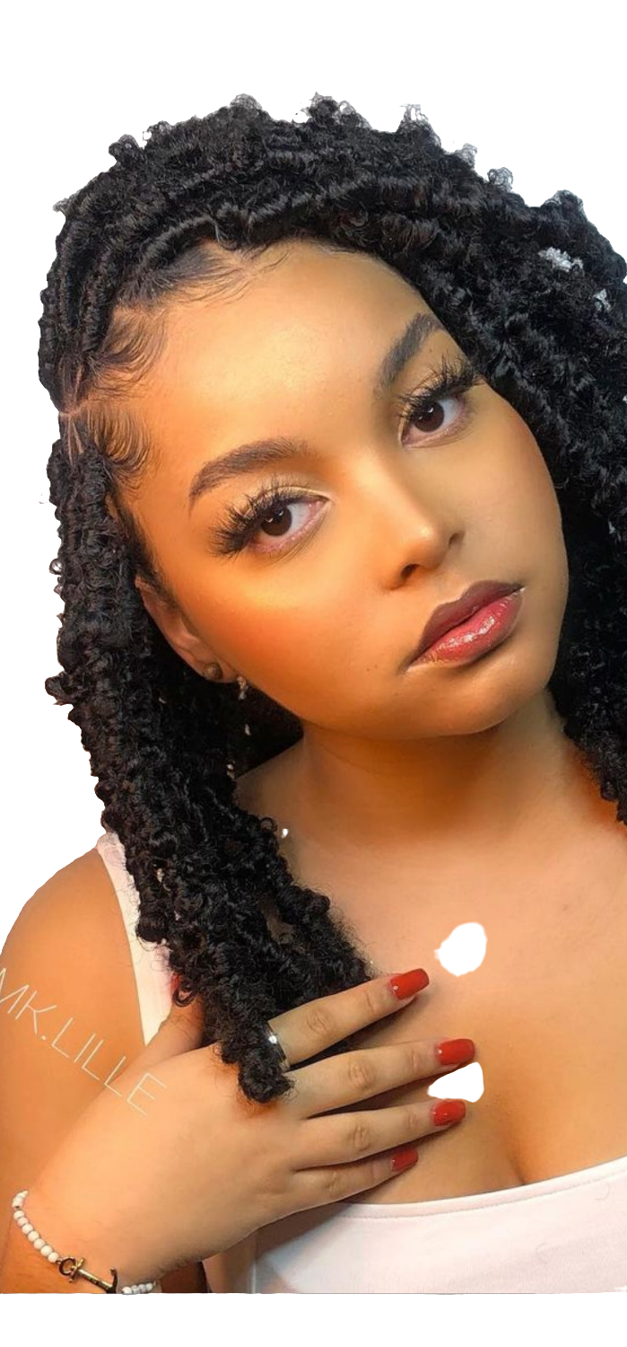 (C9) BUTTERFLY LOCS |exactly like the picture| (HAIR NOT INCLUDED)