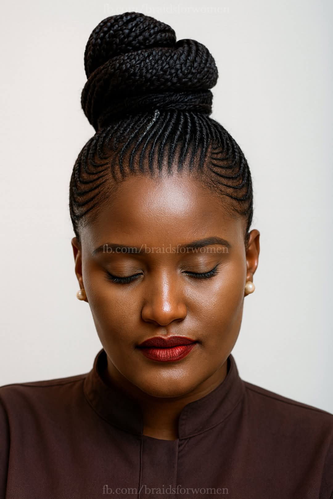 (2a) PONYTAIL CONROWS DESIGN FOR BEAUTIFUL WOMEN