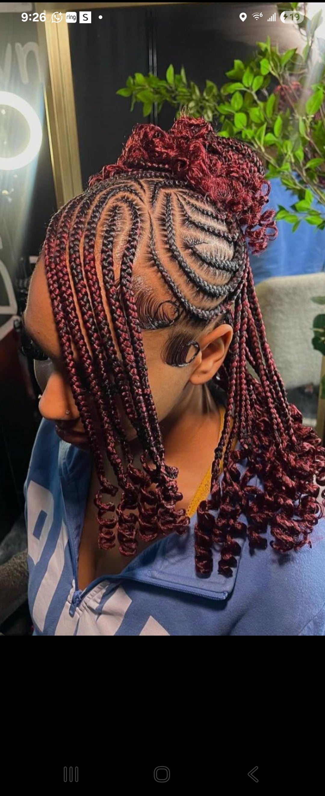 CONROWS DESIGN WITH HAIR INCLUDED $200.