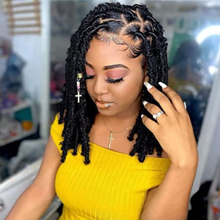 (1a) BUTTERFLY LOCS, SHOULDER LENGTH MEDIUM LARGE $230, MEDIUM $250. HAIR NOT INCLUDED