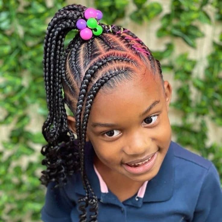 BEAUTIFUL GIRLS KIDS HAIR STYLES || SCROLL TO SEE MORE PICTURES. FROM AGE 5 TO 10 YEARS OLD