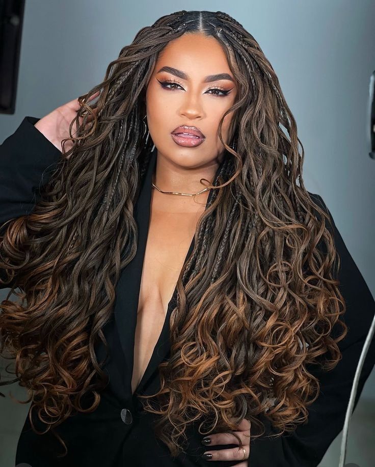 (E1)FRENCH CURLS BOHO SMALL MEDUIM. MID-BACK. $280, WAIST-LENGTH $300.