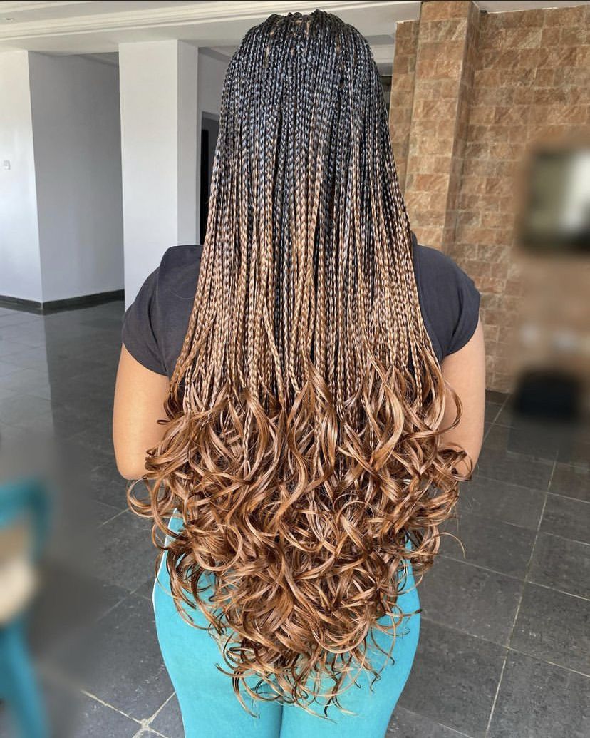 FRENCH CURLS SMALL, (MID-BACK $250), (WAIST LENGTH $280). HAIR NOT INCLUDED