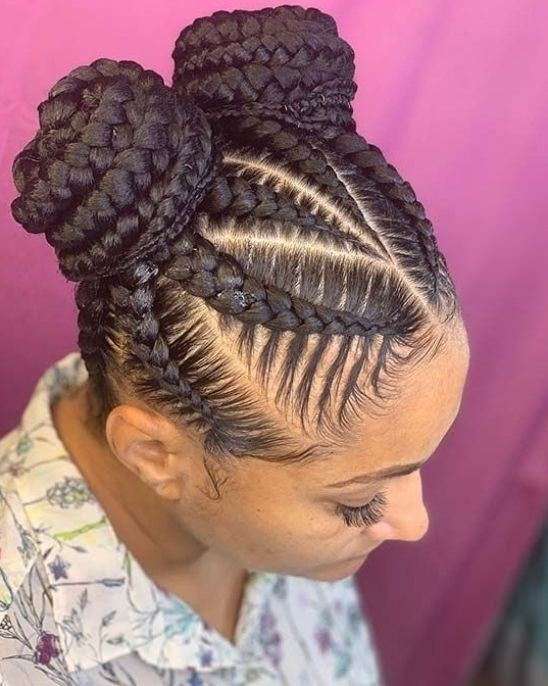 STITCH CONROWS DESIGN WITH HAIR INCLUDED. SCROLL FOR MORE DESIGN.