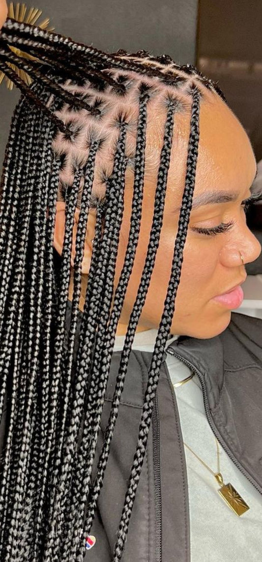 Knowtless box braid