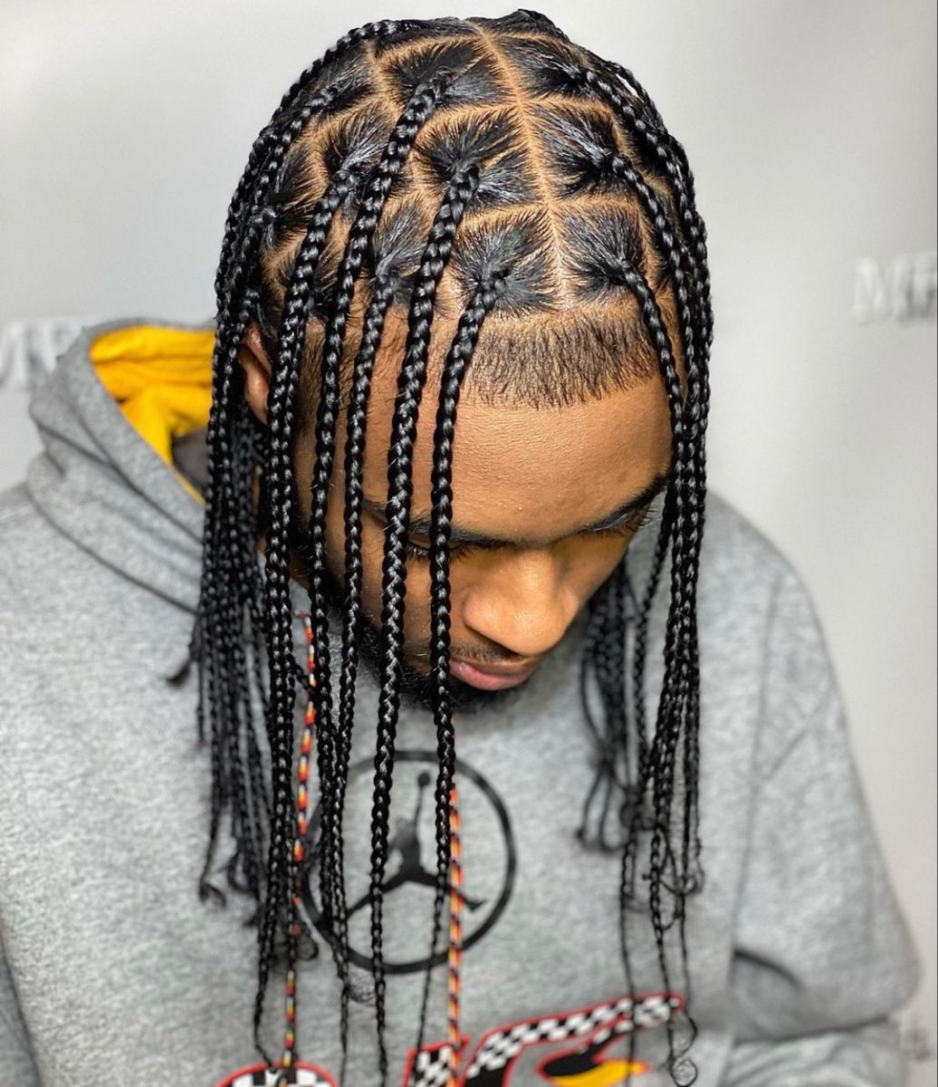 76MEN CONROW,  TWIST,  BOX BRAIDS DESIGN.  SCROLL FOR MORE PICTURES
