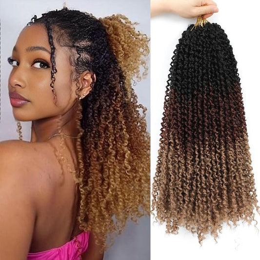 (8)  CROCHET HAIR STYLE,  ( HAIR NOT INCLUDED)