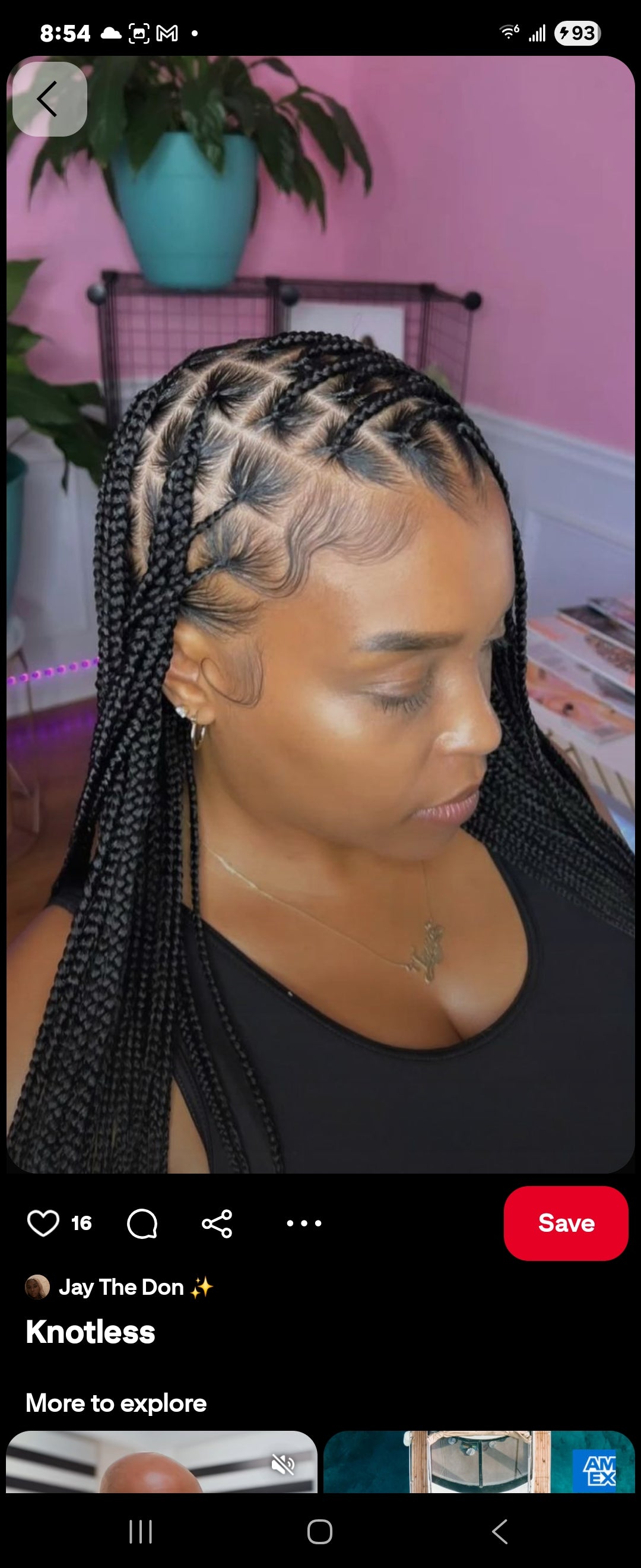 (1a,) KNOWLESS BOX BRAIDS,  HAIR IS INCLUDED ON THIS SERVICES. PROCESS TAKES 3 TO 6 HOURS DEPENDING ON SIZE & LENGTH.  SCROLL FOR MORE PICTURES.