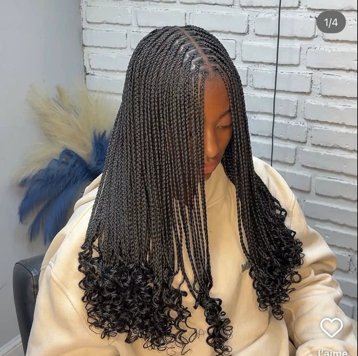 (1) >KNOWLESS BOX BRAIDS, SCROLL TO SEE DIFFERENT SIZES.