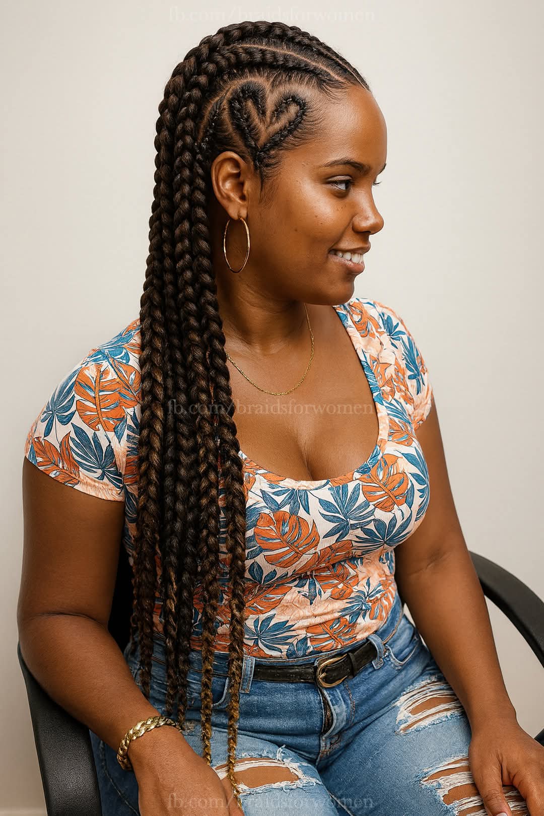 (1d) BEAUTIFUL CONROWS DESIGN,  SCROLL TO SELECT ANY CONROWS DESIGN HERE IS $200 WITH BRAIDING HAIR INCLUDED