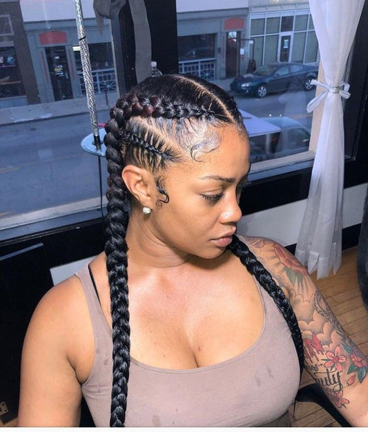 (4c) TWO CONROWS WITH DESIGN .  SCROLL FOR MORE PICTURES.