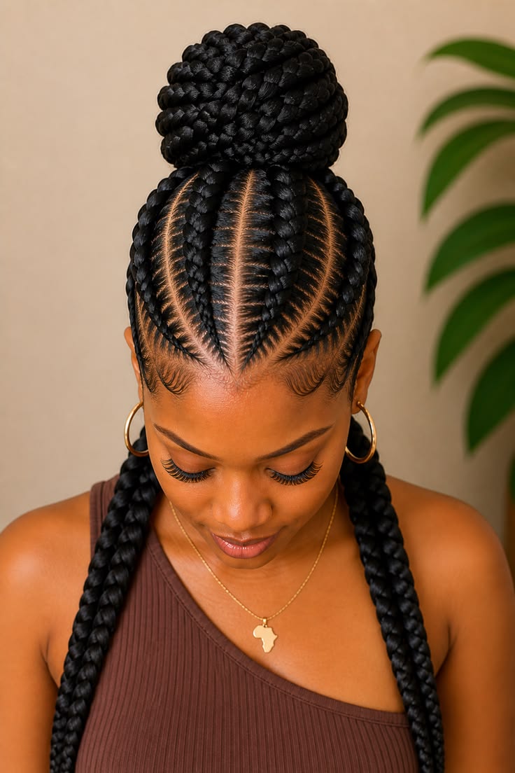 J7 PONYTAIL STITCH CONROW DESIGN