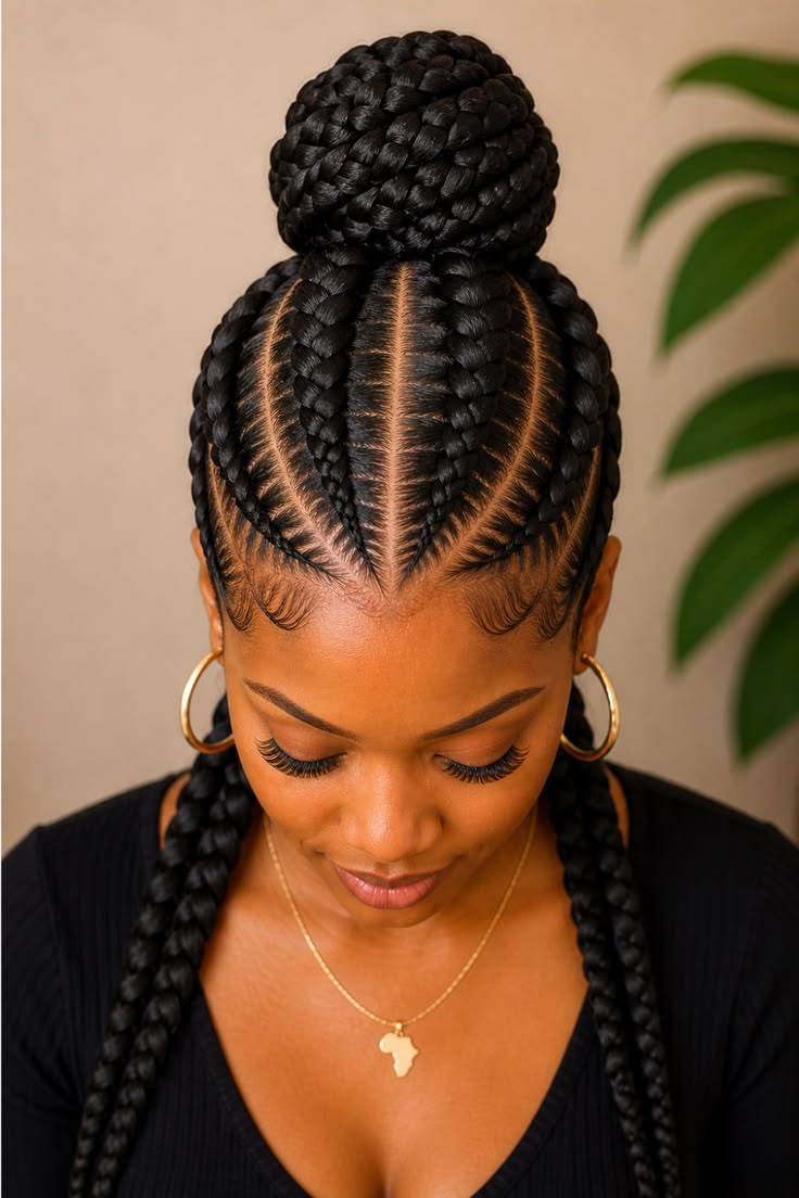 J7 PONYTAIL STITCH CONROW DESIGN
