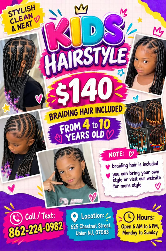 (1b) Kids hair style