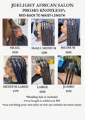 (1) SPECIAL PROMO FOR KNOTLESS BOX BRAID PLS READ FLYER.