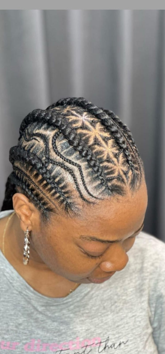 (7) STITCH CONROWS (HAIR-INCLUDED)