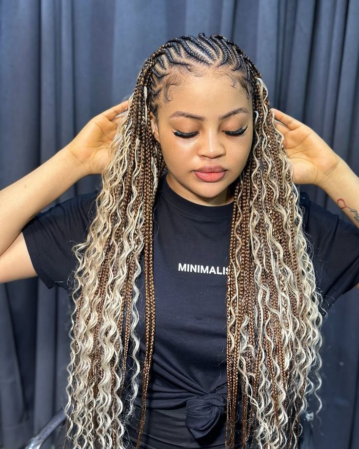 (1e) BOHO CONROWS  WITH HAIR INCLUDED.