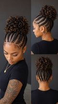 (3) PONYTAIL CONROW With bon.