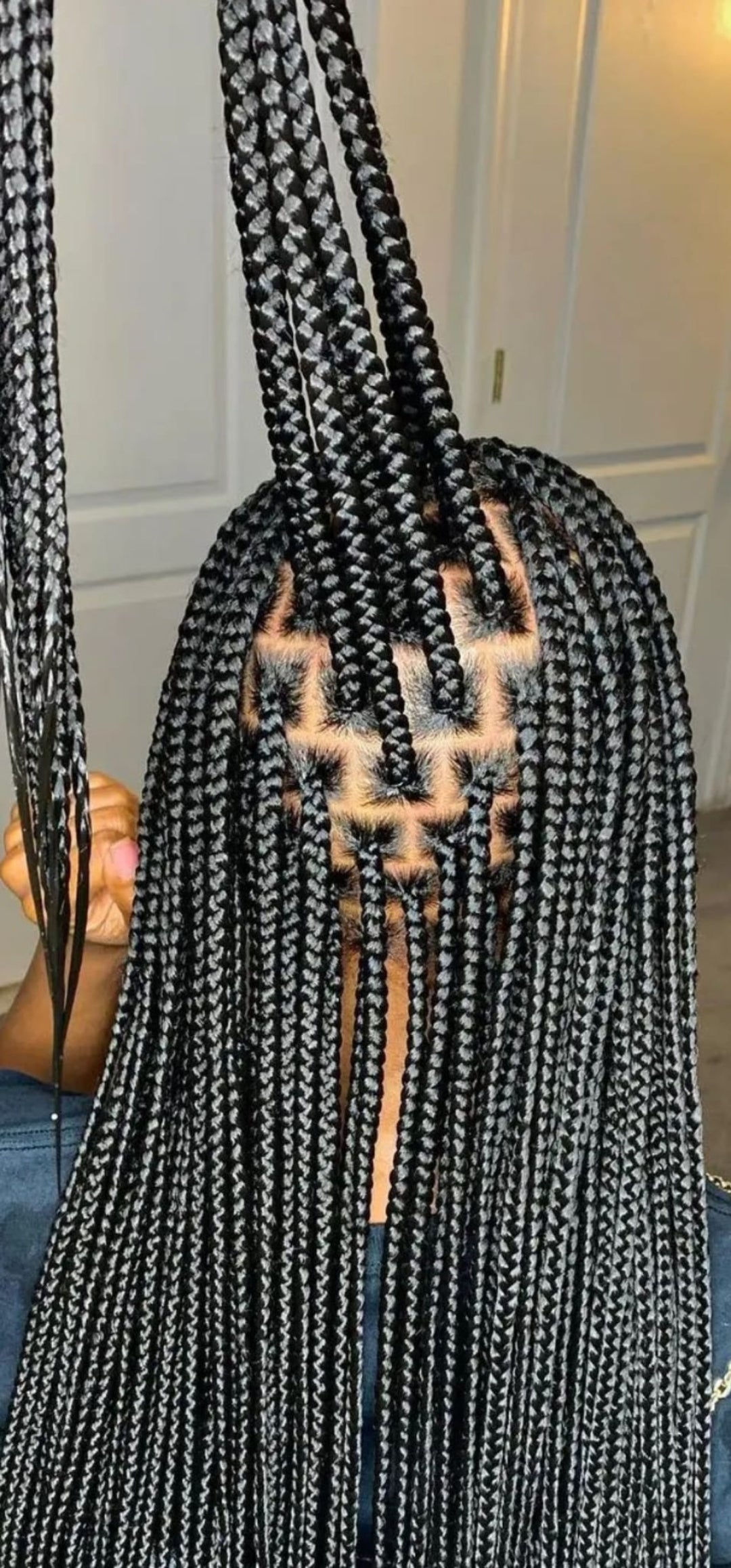 (3) > KNOTLESS BOX BRAIDS  SCROLL> FOR MORE SIZES, LENGTH & PRICES