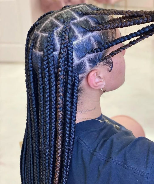 (1,) - KNOTLESS BOX BRAID MEDUIM LARGE WITH HAIR INCLUDED, ( SHOULDER LENGTH - $160)  (MID-BACK $180) (WAIST-LENGTH $200)  (BUTT LENGTH $240) ( KNEEL LENGTH $300).