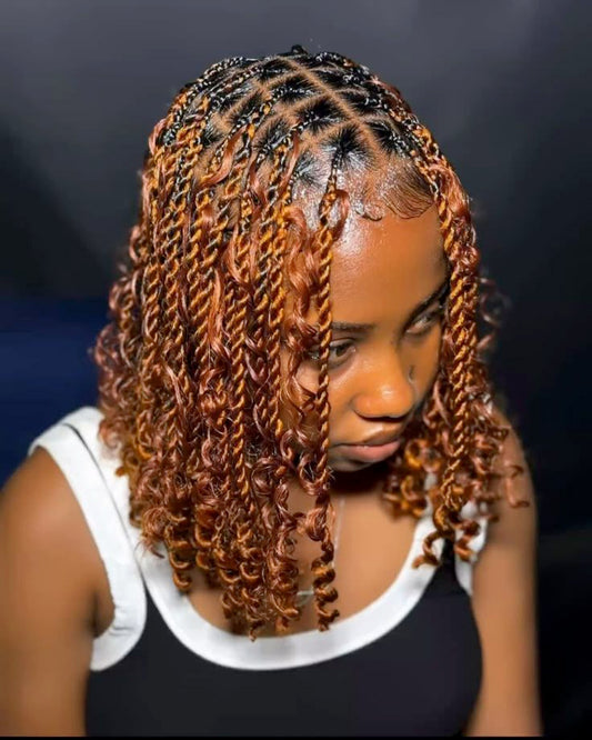 BOHO TWIST WITH SYNTHETIC CURLY INCLUDED