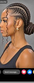 (3) EIGHT CONROW DESIGN WITH CURLY PIX