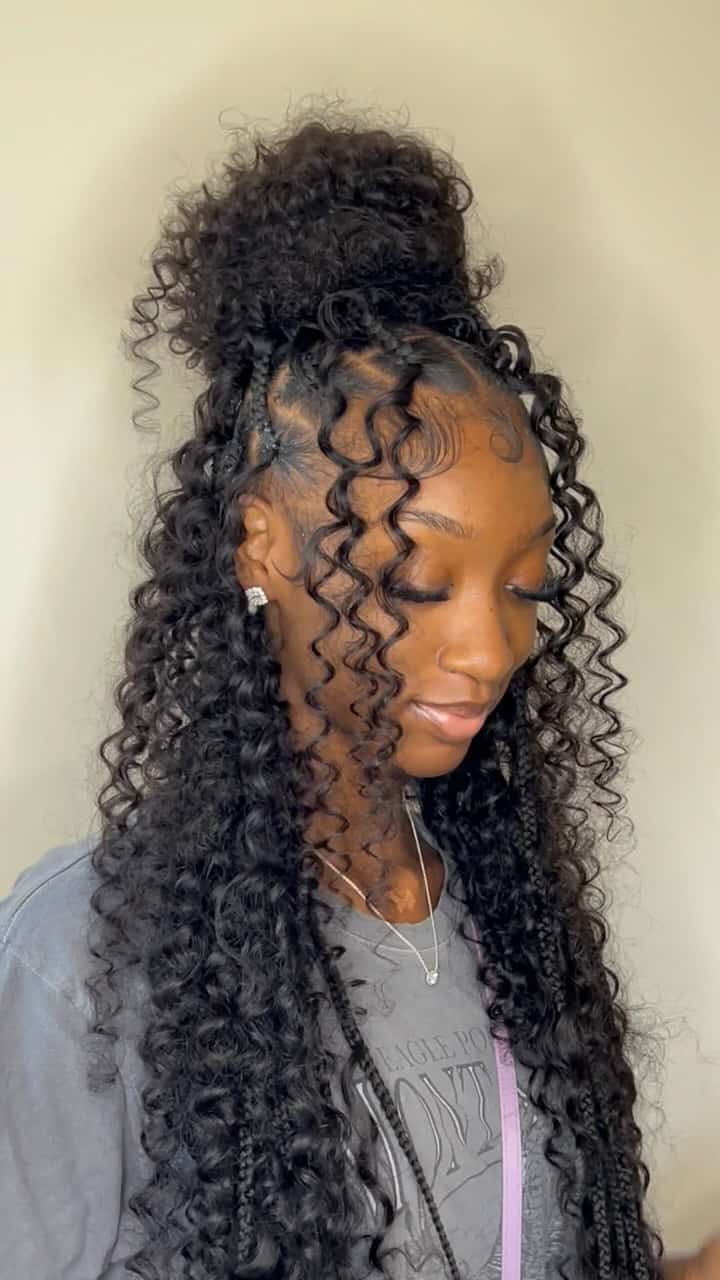 (1b ) MIRACLE  BRAIDS MEDUIM LARGE HAIR NOT INCLUDED.