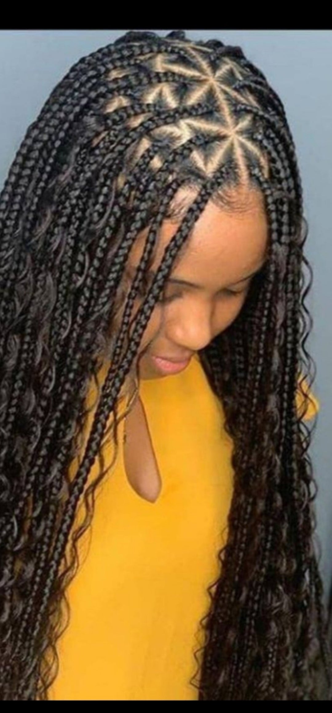 (7) BOHO KNOTLESS BOX BRAIDS.