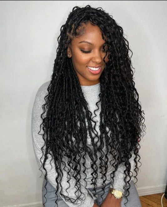 (B3) BOHO LOC HAIR NOT INCLUDED,  MEDIUM