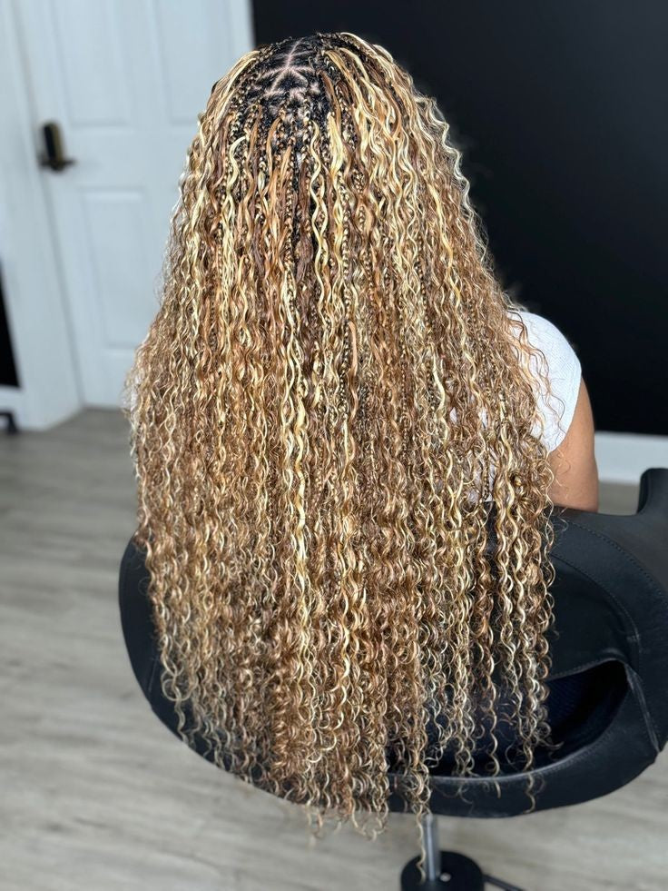 (C) GYPSY KNOTLESS BOX BRAID |SMALL MEDIUM| (MID-BACK $300) (WAIST-LENGTH $350) ( BUTT OR UNDER BUTT $400)    HUMAN HAIR NOT INCLUDED,