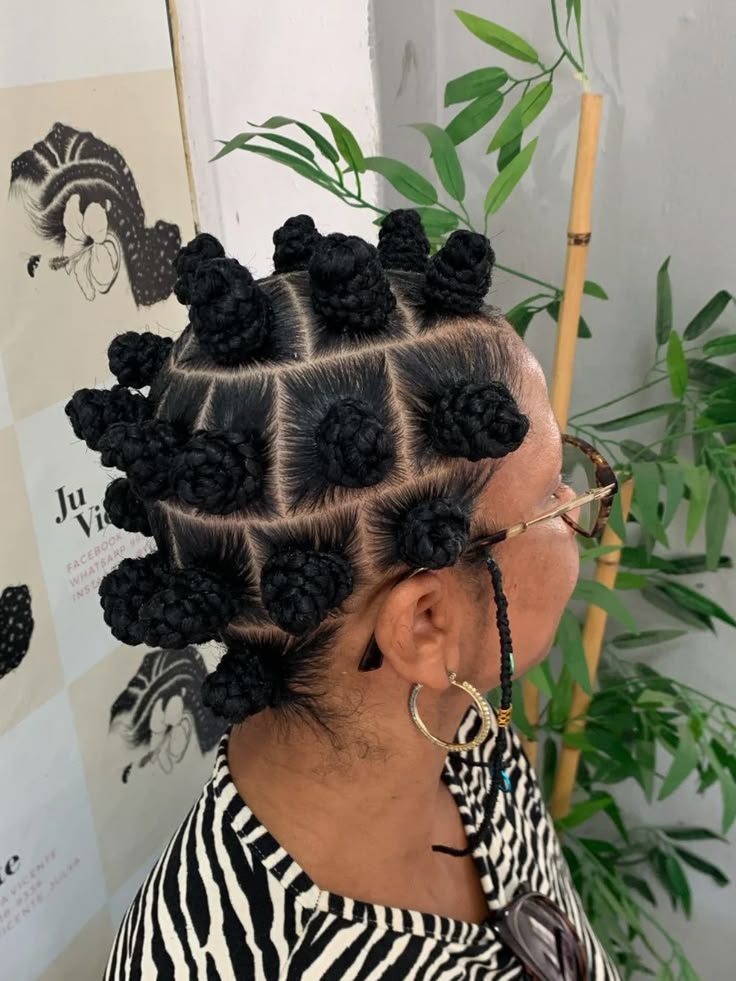 J7 BANTU KNOT DONUTS